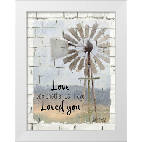 Farm Life 6 White Modern Wood Framed Art Print by Kimberly, Allen