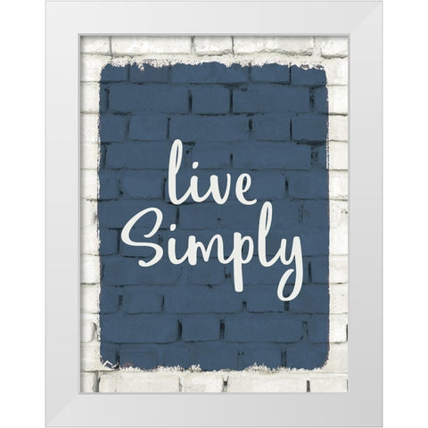 Farm Life 7 White Modern Wood Framed Art Print by Kimberly, Allen