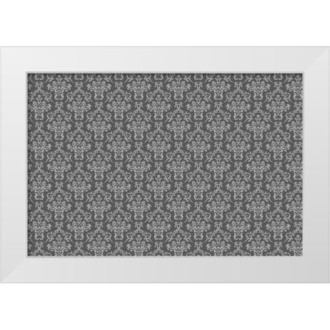 Live Love Travel Pattern 3 White Modern Wood Framed Art Print by Allen, Kimberly