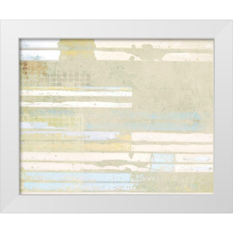 Coastal Dreams Pattern 1 White Modern Wood Framed Art Print by Allen, Kimberly