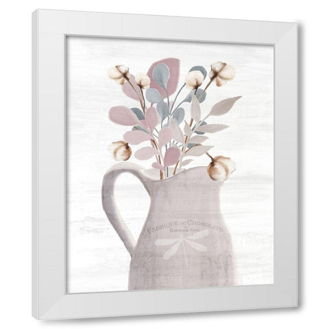 Wildflower Hope 9 White Modern Wood Framed Art Print by Kimberly, Allen