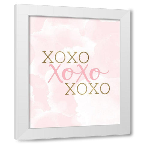 Forever 4 White Modern Wood Framed Art Print by Kimberly, Allen