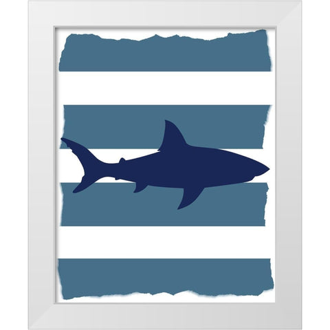 Wild One 1 White Modern Wood Framed Art Print by Kimberly, Allen