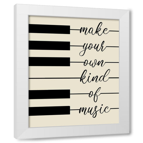 Make Your Own White Modern Wood Framed Art Print by Kimberly, Allen