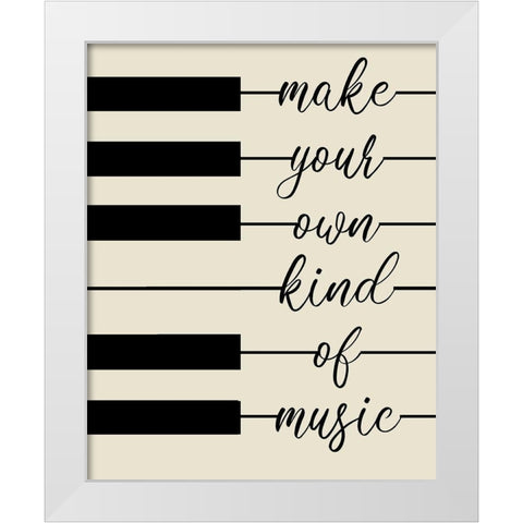 Make Your Own White Modern Wood Framed Art Print by Kimberly, Allen