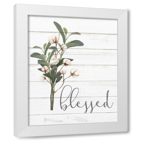 Homebody 10 White Modern Wood Framed Art Print by Kimberly, Allen