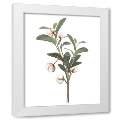 Homebody 12 White Modern Wood Framed Art Print by Kimberly, Allen