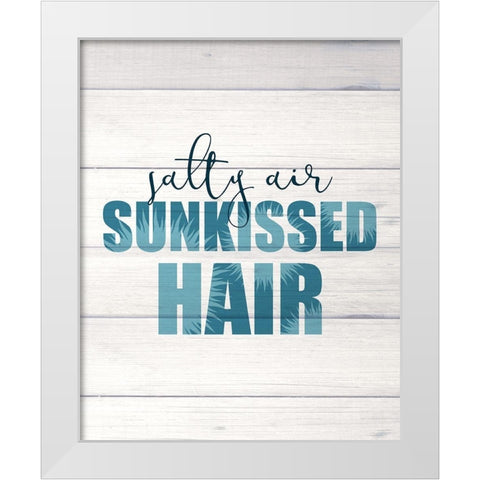 Salty Air 2 White Modern Wood Framed Art Print by Kimberly, Allen