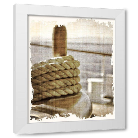 Learning the Ropes 2 White Modern Wood Framed Art Print by Kimberly, Allen