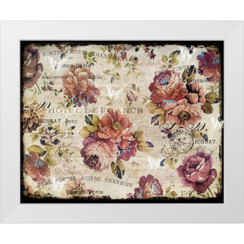 Hotel France White Modern Wood Framed Art Print by Allen, Kimberly