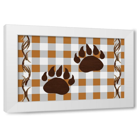 In the Woods 1 White Modern Wood Framed Art Print by Kimberly, Allen