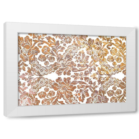 Multi Scroll v3 White Modern Wood Framed Art Print by Kimberly, Allen