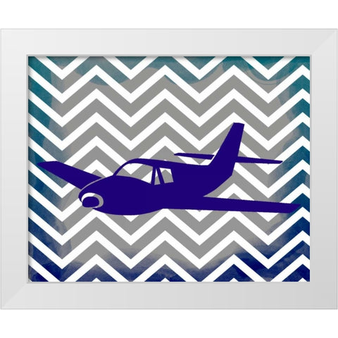 Dream Big 2 White Modern Wood Framed Art Print by Allen, Kimberly