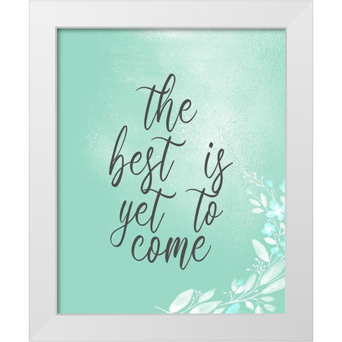 The Best White Modern Wood Framed Art Print by Kimberly, Allen