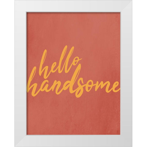 Good Morning 2 White Modern Wood Framed Art Print by Kimberly, Allen