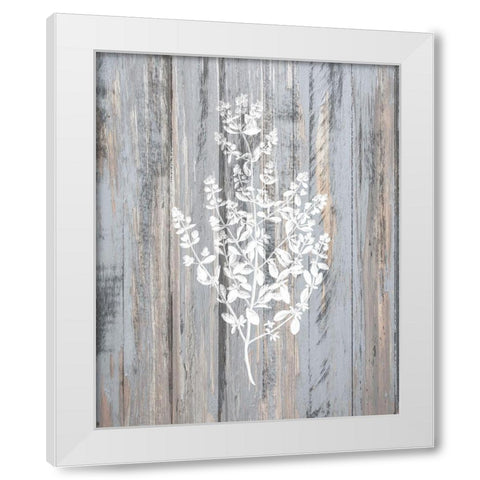 Botanical Wood 2 White Modern Wood Framed Art Print by Kimberly, Allen