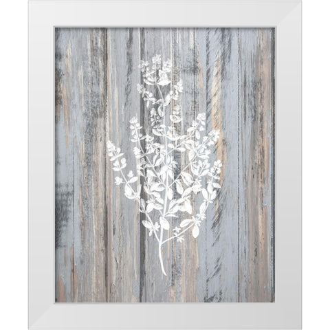 Botanical Wood 2 White Modern Wood Framed Art Print by Kimberly, Allen