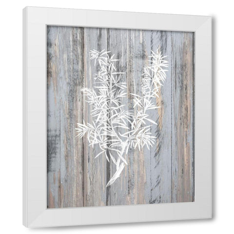Botanical Wood 4 White Modern Wood Framed Art Print by Kimberly, Allen