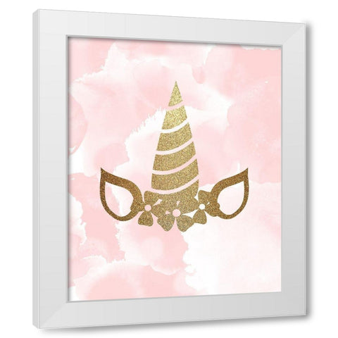 Born to Be 3 White Modern Wood Framed Art Print by Kimberly, Allen