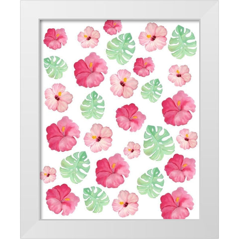 Homemade Pink 6 White Modern Wood Framed Art Print by Kimberly, Allen