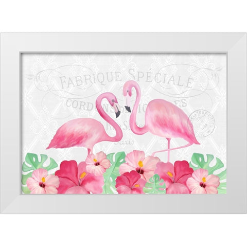 Homemade Pink 7 White Modern Wood Framed Art Print by Kimberly, Allen