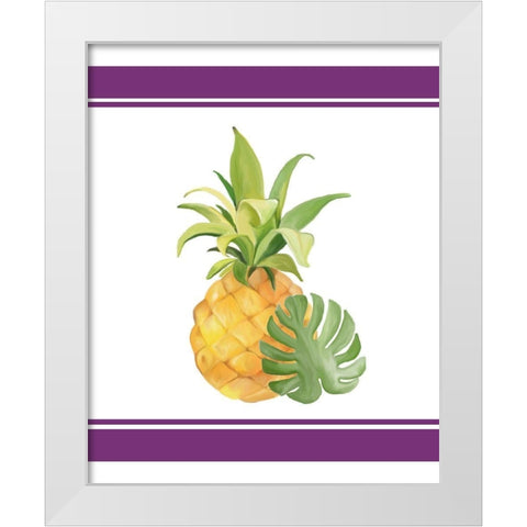 Be Sweet 2 White Modern Wood Framed Art Print by Kimberly, Allen