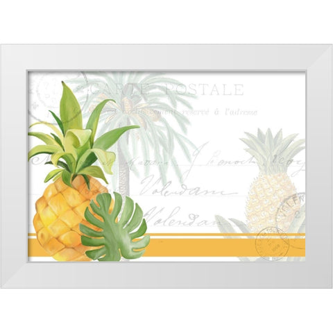 Be Sweet 7 White Modern Wood Framed Art Print by Kimberly, Allen