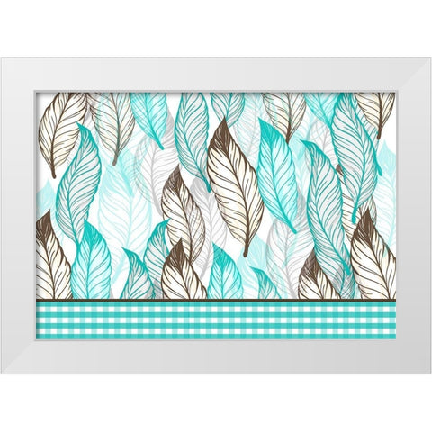 Home Ranch 7 White Modern Wood Framed Art Print by Kimberly, Allen