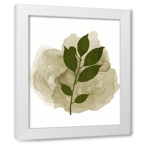 Botanical Branch 2 White Modern Wood Framed Art Print by Kimberly, Allen