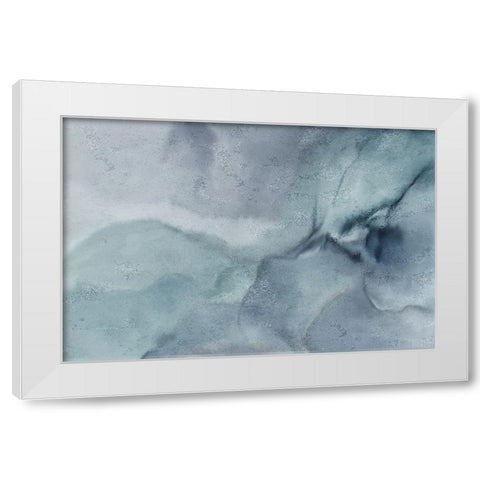 Dreams White Modern Wood Framed Art Print by Kimberly, Allen