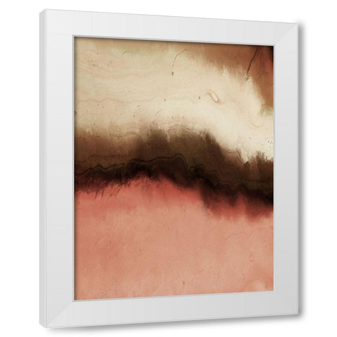 Bedrock White Modern Wood Framed Art Print by Kimberly, Allen