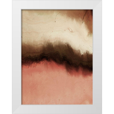 Bedrock White Modern Wood Framed Art Print by Kimberly, Allen