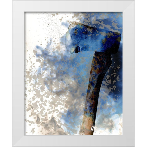 Smoke Tools 2 White Modern Wood Framed Art Print by Kimberly, Allen