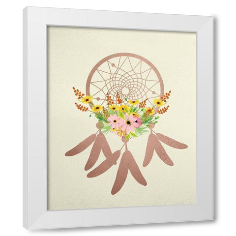 Create Wild 2 White Modern Wood Framed Art Print by Kimberly, Allen