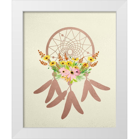 Create Wild 2 White Modern Wood Framed Art Print by Kimberly, Allen