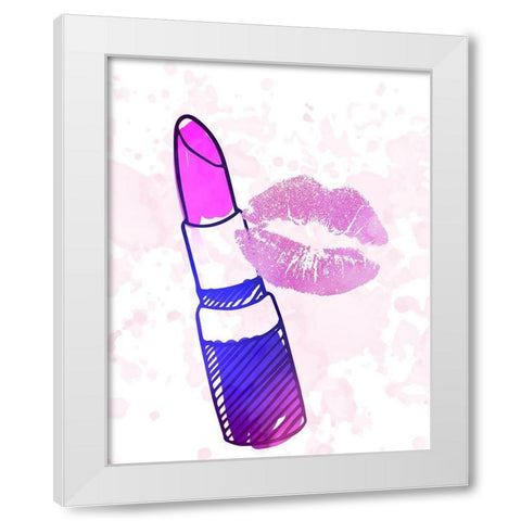Gorgeous 1 White Modern Wood Framed Art Print by Allen, Kimberly