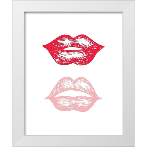 Inner Beauty 1 White Modern Wood Framed Art Print by Allen, Kimberly