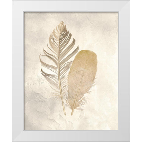Two of a Kind 2 v2 White Modern Wood Framed Art Print by Allen, Kimberly