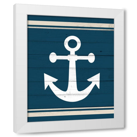 Set Sail 1 White Modern Wood Framed Art Print by Allen, Kimberly