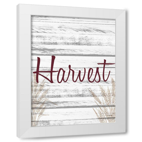Harvest White Modern Wood Framed Art Print by Allen, Kimberly