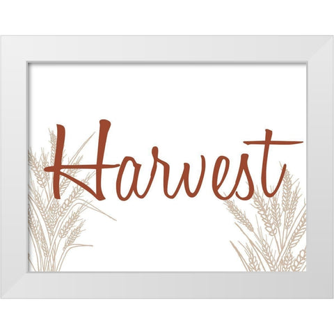 Harvest White Modern Wood Framed Art Print by Allen, Kimberly