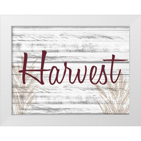 Harvest 2 White Modern Wood Framed Art Print by Allen, Kimberly