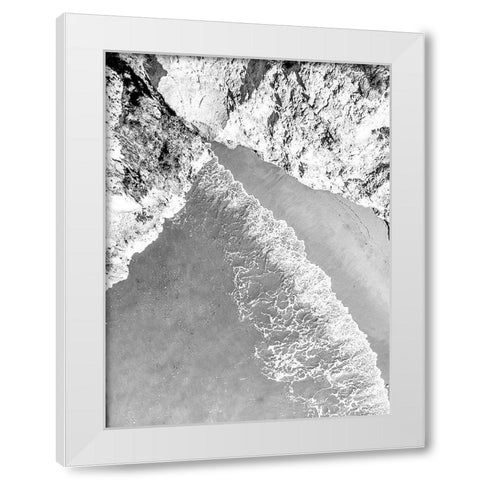 From Above BW White Modern Wood Framed Art Print by Allen, Kimberly