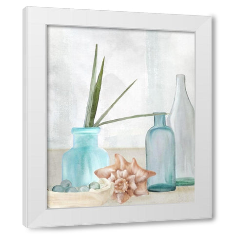 Seaside Escape 2 White Modern Wood Framed Art Print by Allen, Kimberly