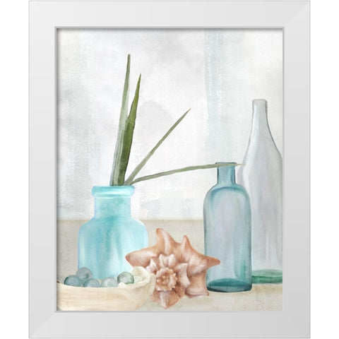 Seaside Escape 2 White Modern Wood Framed Art Print by Allen, Kimberly