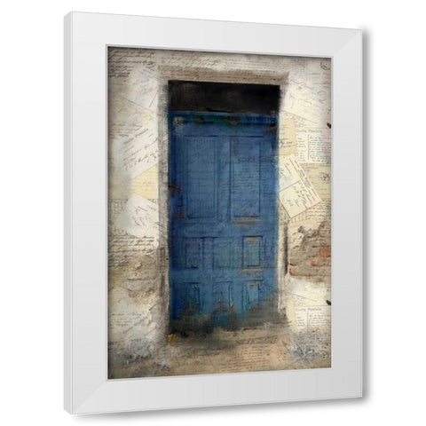 Doorway White Modern Wood Framed Art Print by Allen, Kimberly