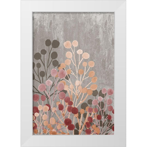 Garden 1 White Modern Wood Framed Art Print by Allen, Kimberly