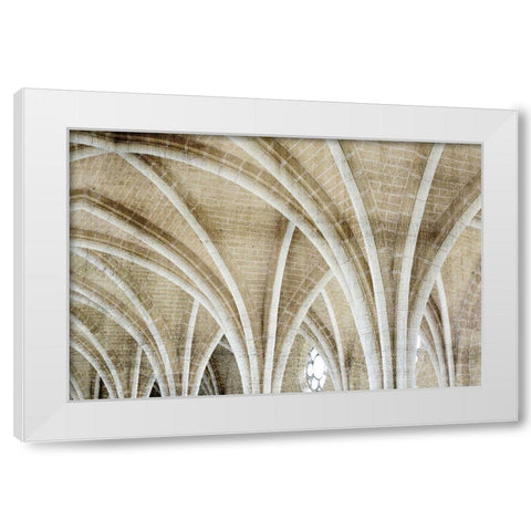 Arch 1 White Modern Wood Framed Art Print by Allen, Kimberly