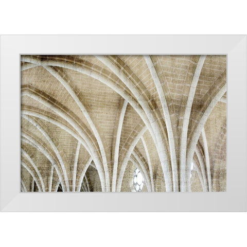 Arch 1 White Modern Wood Framed Art Print by Allen, Kimberly