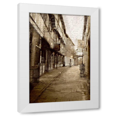 City Light 2 White Modern Wood Framed Art Print by Allen, Kimberly